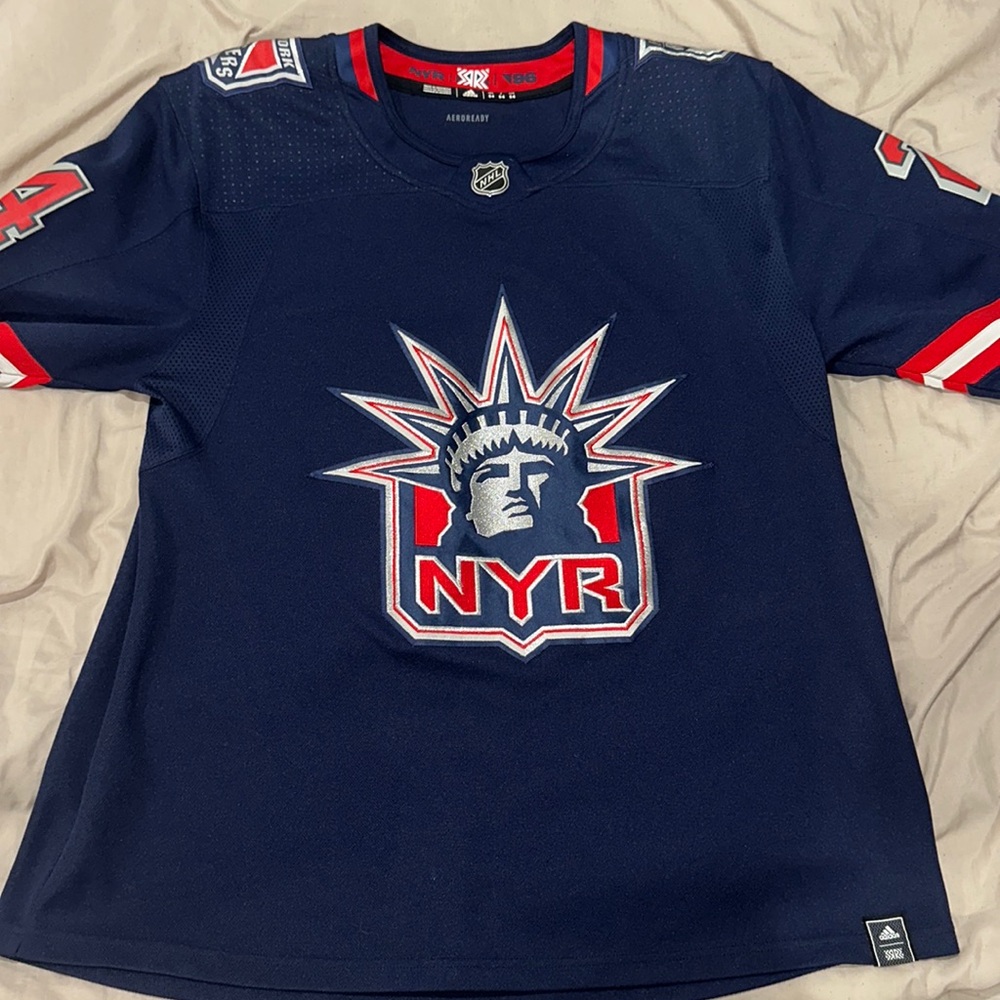 Ny Rangers 2020-2021 reverse retro jersey #24 Kappo Kakko